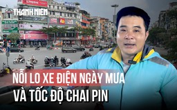 Vấn đề lưu thông ngày mưa ngập và tốc độ chai pin của xe điện