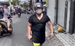 TP.HCM: Tạm giữ kẻ cầm dao đe dọa người đi đường ở phường Thông Tây Hội