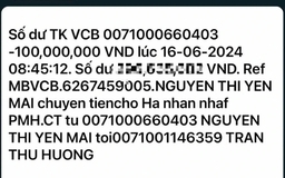 Chuyển nhầm tài khoản, hơn 1 năm chưa lấy được tiền