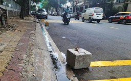 Ngang nhiên đặt chướng ngại vật trên đường