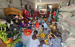 Bếp ăn từ thiện của nguyên phó công an xã