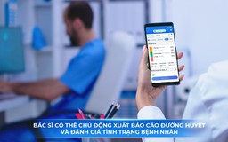 Máy đo đường huyết liên tục FPT hỗ trợ bác sĩ xuất báo cáo đường huyết