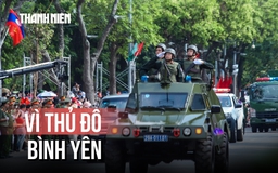 Lễ ra quân đảm bảo an ninh trật tự vì thủ đô bình yên
