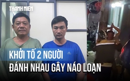 Nhặt gậy trên đường đánh nhau sau mâu thuẫn giao thông