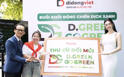 Di Động Việt mở chiến dịch 'D.Green Go Green' giúp kéo dài vòng đời công nghệ cũ