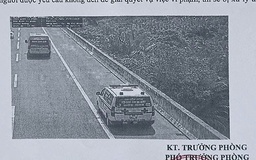 Xe cấp cứu chạy làn khẩn cấp trên cao tốc nhận thông báo phạt nguội: CSGT nói gì?