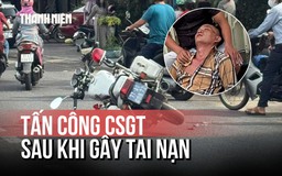 Bắt người tấn công CSGT sau khi gây tai nạn ở Gia Lai
