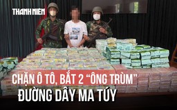 Chặn ô tô, bắt 2 'ông trùm' đường dây ma túy xuyên quốc gia