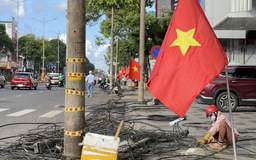 Đắk Lắk: Tháo dỡ các trụ điện án ngữ dưới lòng đường