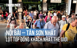 Cặp sân bay Nội Bài – Tân Sơn Nhất lọt top 5 đông khách nhất thế giới