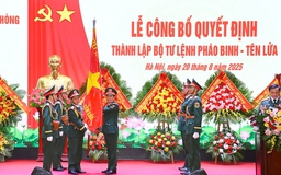 Thành lập Bộ Tư lệnh Pháo binh - tên lửa