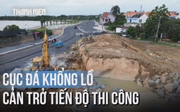 Oái oăm tảng đá khổng lồ cản trở tiến độ đường ven sông Đồng Nai: Xử lý thế nào?