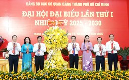 281 đại biểu về dự Đại hội Đảng bộ các cơ quan Đảng TP.HCM