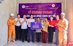 Khánh thành nhà tình nghĩa cho gia đình khó khăn ở Quảng Trị