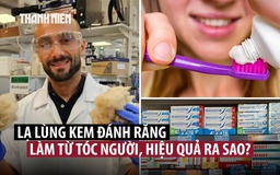 Làm kem đánh răng bằng lông, tóc, tác dụng bất ngờ!