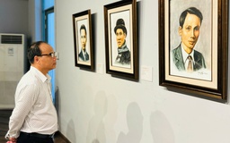 59 bức tranh quý tại trưng bày 'Hồ Chí Minh - chân dung một con người'