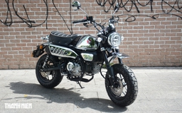 'Xe khỉ' Honda Monkey Chrome Legacy đầu tiên về Việt Nam, chỉ 3 chiếc