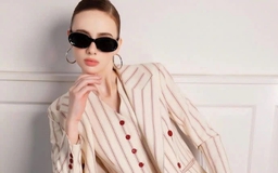 Trẻ trung với vẻ đẹp tối giản của họa tiết kẻ sọc