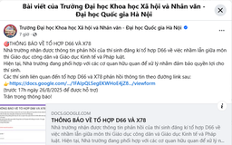 Xử lý thế nào khi thí sinh trượt oan do nhà trường nhầm tổ hợp?