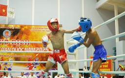 Giải vô địch kickboxing trẻ toàn quốc 2025: Các VĐV tranh 60 bộ huy chương