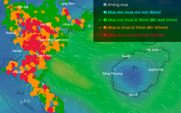 Bão số 5 suy yếu thành áp thấp nhiệt đới, vẫn gây mưa lớn 200 mm