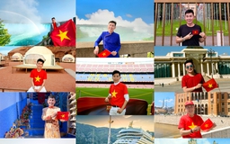 Nam ca sĩ mang hình ảnh lá cờ Việt Nam đi khắp thế giới