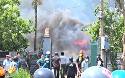 Cháy nhà vắng chủ, thiêu rụi tài sản