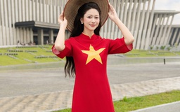 Hướng về ngày Đại lễ 2.9 với tà áo dài dân tộc