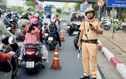 CSGT TP.HCM công bố lịch cấm đường đêm Quốc khánh 2.9 phục vụ bắn pháo hoa