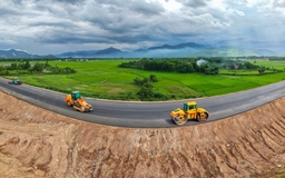 Hình hài cao tốc Quảng Ngãi - Hoài Nhơn sau hơn 2 năm  thi công