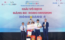Chọn được các đội học sinh đại diện Việt Nam thi chung kết robot ở Singapore