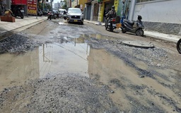 Khổ vì đường thi công quá lâu