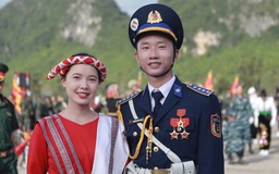 Cặp đôi tham gia đội hình diễu binh A80 chia sẻ kỷ niệm đáng nhớ