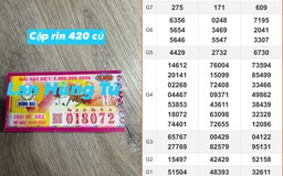 Xổ số miền Nam ngày 10 tháng 9: Vừa xuất hiện 140 tờ trúng đài Đồng Nai