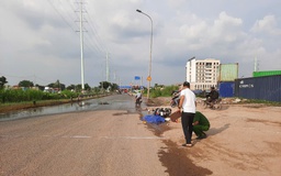 TP.HCM: Nữ giúp việc bị xe ben tông tử vong trên đường về nhà