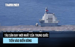 Tàu sân bay Phúc Kiến của Trung Quốc vào Biển Đông