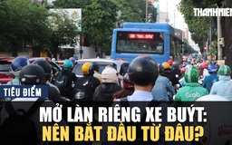 TIÊU ĐIỂM: TP.HCM có cần mở làn riêng cho xe buýt?