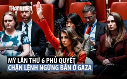 Mỹ phủ quyết kêu gọi ngừng bắn, xe tăng, máy bay Israel oanh kích Gaza