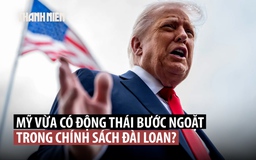 Ông Trump từ chối duyệt 400 triệu USD viện trợ quân sự cho Đài Loan?