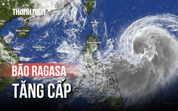 Bão Ragasa mạnh lên cấp 11, nhiều nơi mưa lớn do dải hội tụ nhiệt đới
