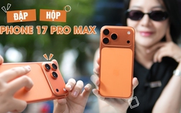 Đập hộp iPhone 17 Pro Max màu cam hot nhất hiện nay: Giá 45 triệu có xứng đáng?