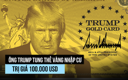Ông Trump công bố 'thẻ vàng nhập cư' từ 1 triệu USD, tăng phí thị thực H-1B