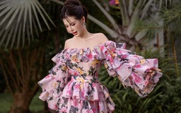 Váy áo họa tiết là nốt nhạc rực rỡ trong tủ đồ