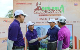 Giải golf Tạp chí Doanh Nhân Sài Gòn: Gây quỹ học bổng, tranh Cúp Lương Văn Can