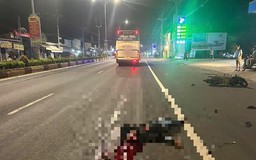 Xe khách giường nằm va chạm xe máy, 1 người tử vong