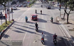 Camera AI phát hiện gần 2.000 vi phạm trong 12 giờ trên 1 tuyến đường