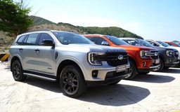 SUV 7 chỗ: Ford Everest lại áp đảo, Isuzu mu-X nâng cấp vẫn không thoát 'ế'