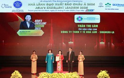 'Nhà lãnh đạo xuất sắc châu Á 2025' vinh danh bà Trần Thị Lâm