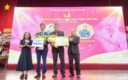 Cuốn sách được tôn vinh giải thưởng khoa học Trần Văn Giàu nhận 150 triệu đồng