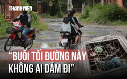 Nguy cơ tai nạn rình rập mỗi ngày tại đường Ba Làng - TP.HCM